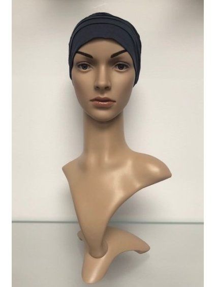 bambusovy turban blue
