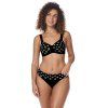 Protetické dvoudílné plavky PALERMO WBT black/off white