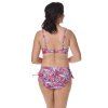 Protetické dvoudílné plavky BARBADOS  SBT hot pink/multi