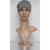 bambusovy turban grey melange