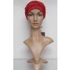 bambusovy turban s nasitou celenkou red bud