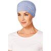 bambusovy turban light blue melange