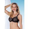 Anita Protetická podprsenka FLEUR black (Velikost 80C)