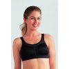 Protetická podprsenka POWER SB Medium Support black/grey (Velikost 75AA, Barva černá)