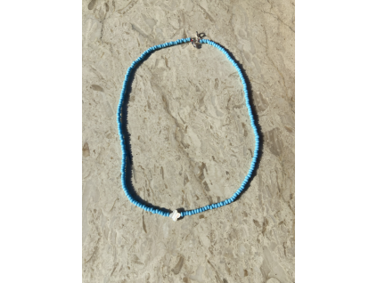 blue murano necklace