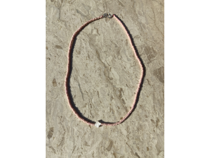 pink murano necklace