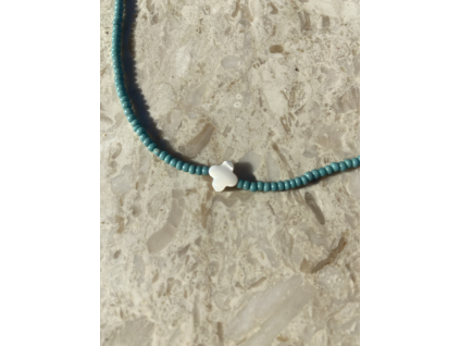turquise necklace detail