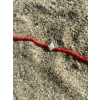 Signature red Murano deadstock and pearl bracelet