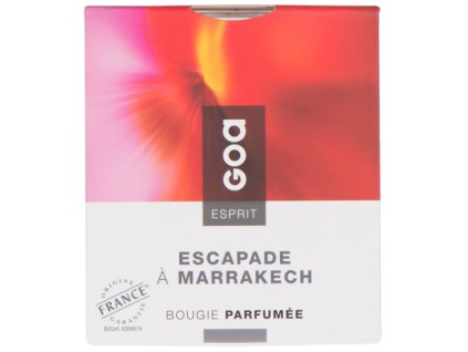 krémová svíčka ESCAPADE A MARRAKECH