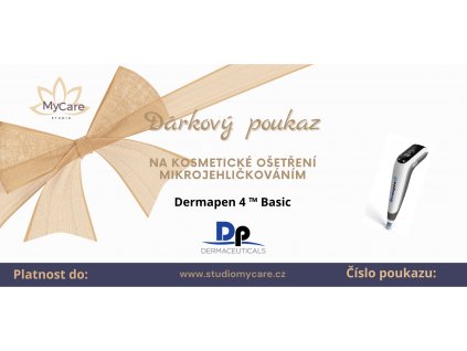 Dárkový poukaz na pleťové ošetření Dermapen 4™