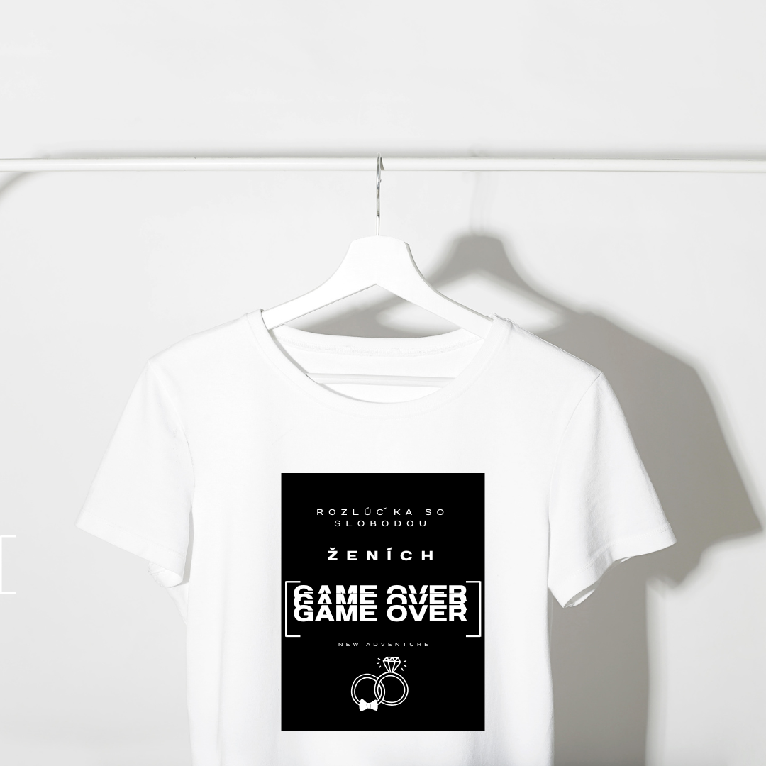 Tričká na rozlúčku so slobodou - Game Over: New Adventure