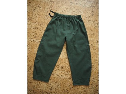 Barell flanelové kalhoty zelené