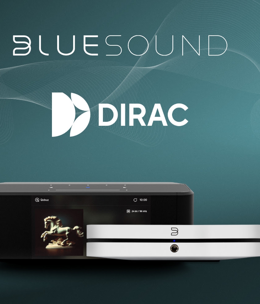 Korekce Dirac Live pro Bluesound NODE a NODE ICON