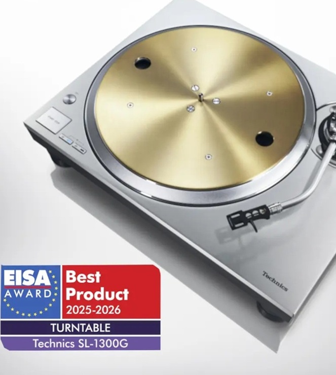 Technics SL-1300G Grand Class - EISA Award 2025–2026