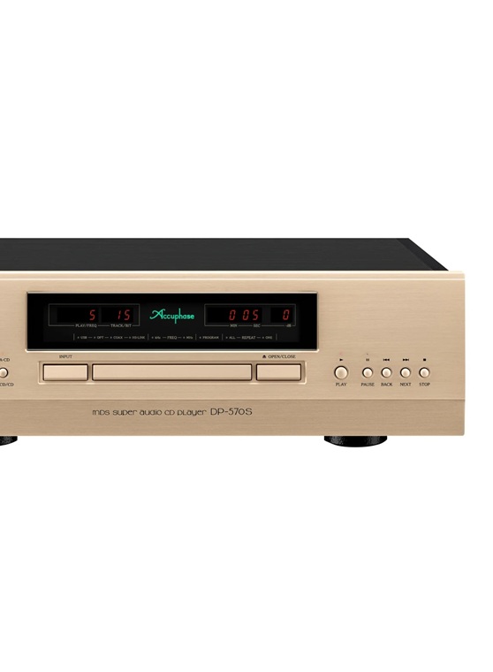 Accuphase DP-570S – nová generace špičkového SA-CD/CD přehrávače