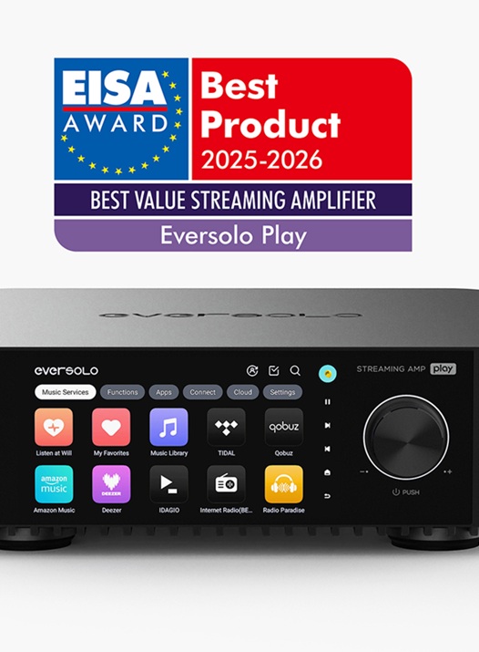 Eversolo 2x ocenění EISA 2025-2026