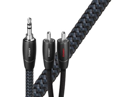audioquest sydney jr 1 5 m kabel audio 1 x jack 3 5 mm 2 x rca