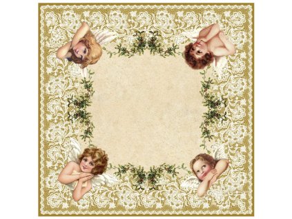 Středový ubrus Andělíčci