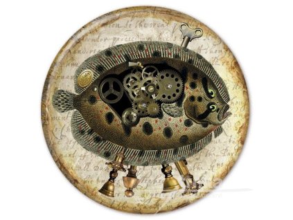 Zrcátko Mechanický platýz Steampunk
