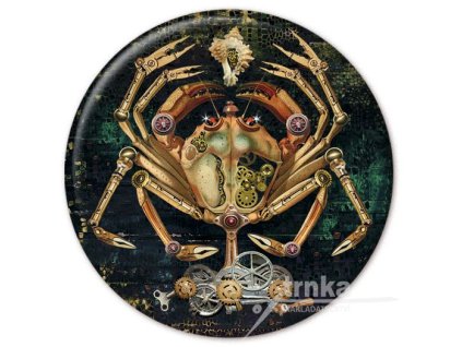 Zrcátko Mechanický krab Steampunk