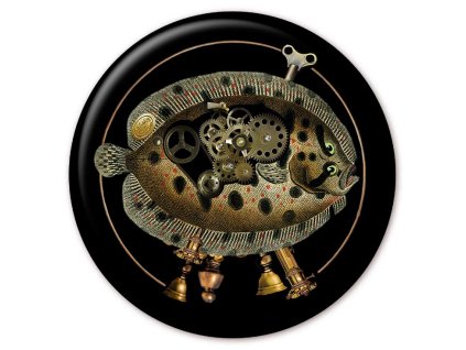 Placka Natáhneme platýze Steampunk
