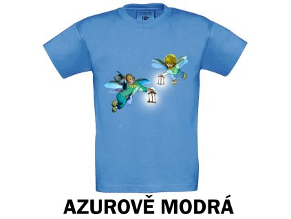 Triko BROUČCI AZUROVĚ MODRÁ