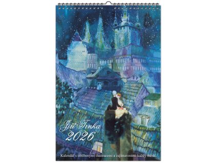 Nástěnný kalendář 2026 Jiří Trnka Ilustrace