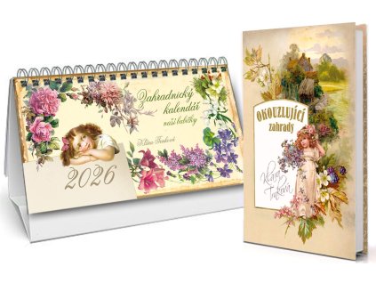 Zahradnický kalendář 2026 Okouzjící zahrady