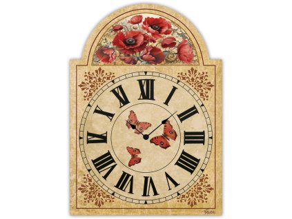 Selské hodiny vlčí máky