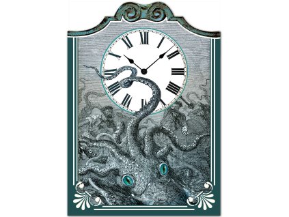 Nástěnné originální hodiny Jules Verne
