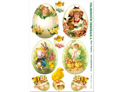 Velikonoční samolepky vejce