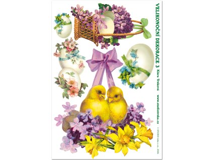 Velikonoční dekorační samolepky 3 Velikonoce