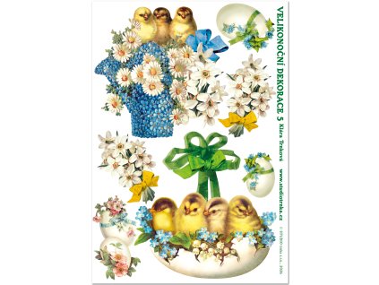 Velikonoční dekorační samolepky 5 Velikonoce