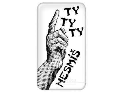 Magnet na lednici TY TY TY 50 x 90 mm/NB