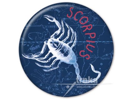 Zrcátko Štír Scorpius 58 mm/ZN