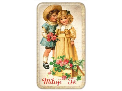 Magnet Miluji Tě - Dvě děti