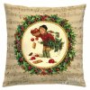 Povlak na polštář Vánoce Koledníček