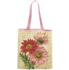 Nákupní plátěná taška gerbera
