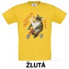 Tričko UNI Kocour pozor jedu