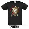 Tričko UNI Kocour pozor jedu
