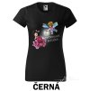 Černé Tričko dámské Tvrdohlavá beruška