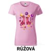 Růžové Tričko dámské Kočky růžové