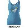 Tyrkysové Tílko dámské Broučci