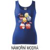 Námořní modré Tílko dámské Život je sladký