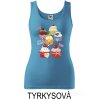 Tyrkysové Tílko dámské Život je sladký