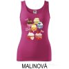 Malinové Tílko dámské Život je sladký