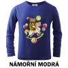 Námořní modré Tričko dětské DR Míša Kulička