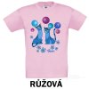 Růžové Tričko dětské KR Kočky modré