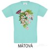 Mátové Dětské tričko KR Orchidej milují i motýli