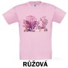 Růžové Tričko dětské KR mořský svět